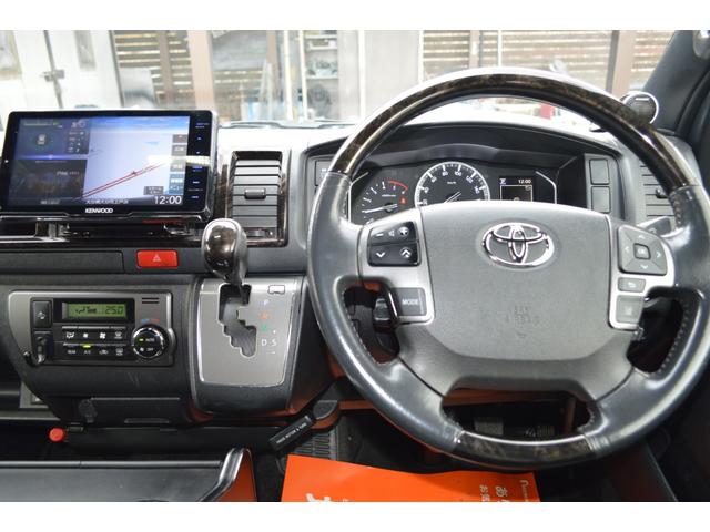 ハイエースバン スーパーＧＬ　ダークプライムＩＩ　ワイド　ワンオーナー　Ｄインナーミラー　ナビフルＴＶ　パノラミックビュー　両電スラ　ＴＳＳ　ベットキット（6枚目）