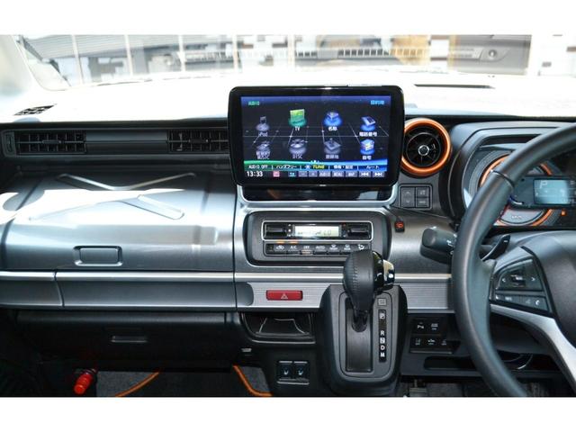 スペーシアギア ハイブリッドＸＺ　ターボ　社外フローティングナビ　バックカメラ　両側電動スライドドア　ルーフレール　アルミホイール　シートヒーター（4枚目）