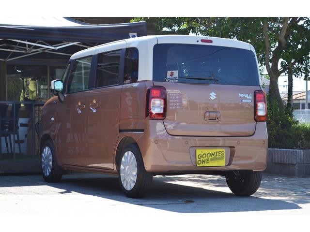 ワゴンＲスマイル ハイブリッドＳ　フルフラットシート　シートヒーター　両側電動スライドドア　届出済未使用車　新車保証付き　スズキセーフティサポート（2枚目）