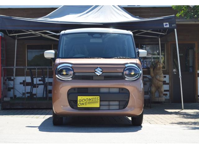 ワゴンＲスマイル ハイブリッドＳ　フルフラットシート　シートヒーター　両側電動スライドドア　届出済未使用車　新車保証付き　スズキセーフティサポート（7枚目）