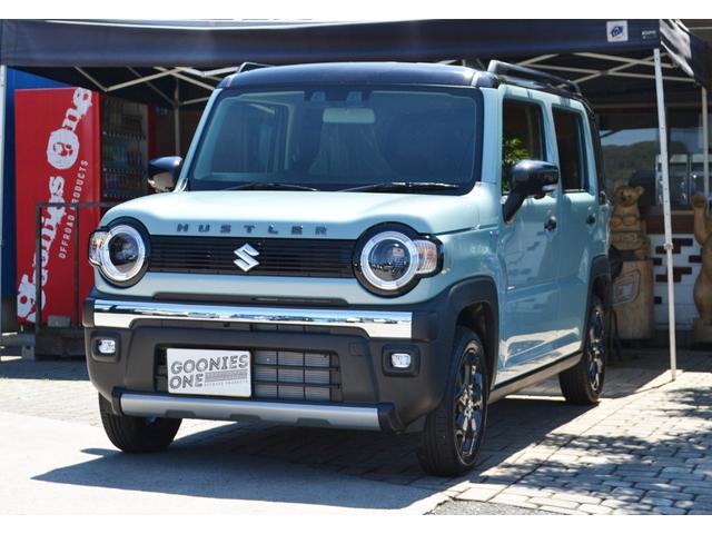 ハスラー タフワイルドターボ　純正９インチナビ　全方位カメラ　ルーフレール　アルミホイール　フォグランプ　スズキセーフティサポート　届出済未使用車　新車保証付（9枚目）