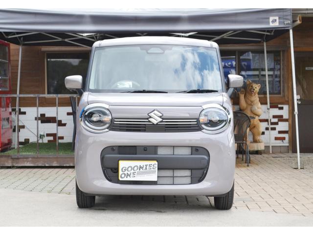 ワゴンＲスマイル ハイブリッドＳ　純正９インチナビ　全方位カメラ　届出済未使用車　新車保証付き　スズキセーフティサポート　シートヒーター　片側電動スライドドア　スマートキー（6枚目）