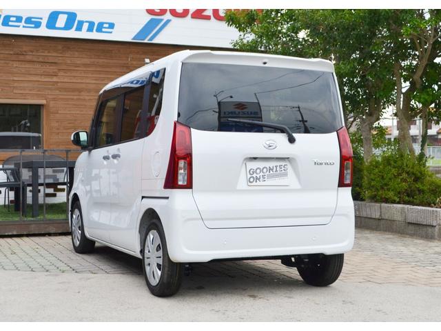 タント Ｘ　ディスプレイオーディオ　届出済未使用車　新車保証付き　バックカメラ　ＥＴＣ　左側電動スライドドア　フルフラットシート　　安全装備（2枚目）