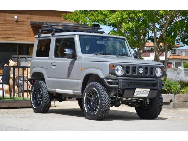 ジムニー ＸＣ　ＧＢカスタムカー　３インチリフトアップ　１６インチアルミホイール　ＴＯＹＯタイヤ　アルミバンパー　届出済未使用車　新車保証付き（6枚目）