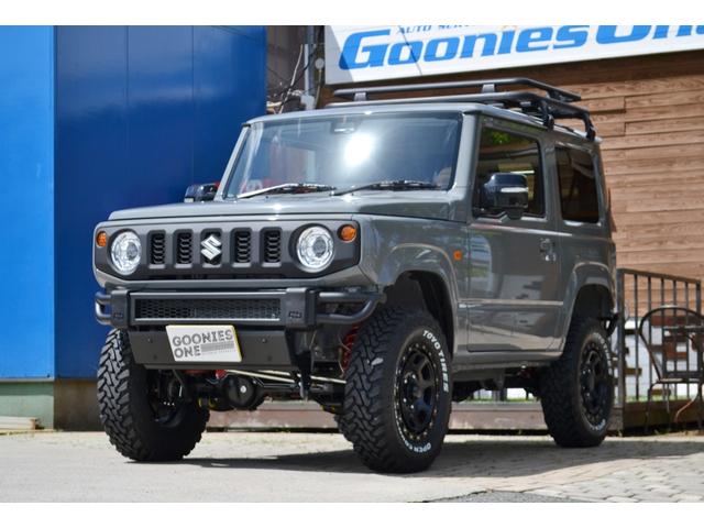 ジムニー ＸＣ　ＧＢカスタムカー　３インチリフトアップ　１６インチアルミホイール　ＴＯＹＯタイヤ　アルミバンパー　届出済未使用車　新車保証付き（8枚目）