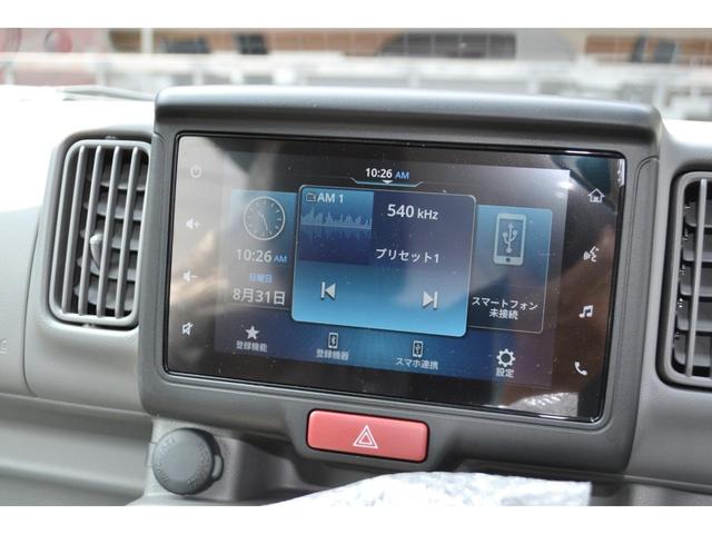 エブリイ ＰＣ　届出済未使用車　新車保証付き　スズキセーフティサポート　ディスプレィオーディオ　キーレスエントリー　パワーウィンドウ付　ＣＶＴ車　衝突軽減ブレーキ　レーンアシスト　クリアランスソナー（3枚目）