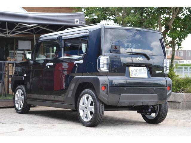 タフト Ｇ　ルーフレール　フォグランプ　バックカメラ　ＥＴＣ　シートヒーター　アルミホイール　届出済未使用車　新車保証付き（2枚目）