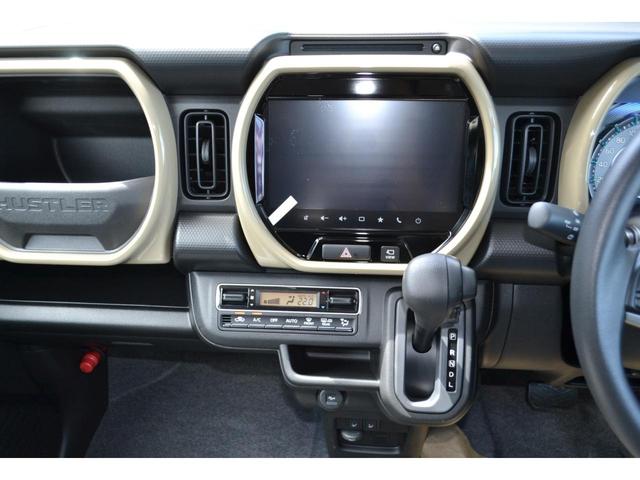 ハスラー ハイブリッドＧ　純正９インチナビ　全方位カメラ付き　　シートヒーター　スズキセーフティサポート　届出済未使用車　新車保証付き（3枚目）