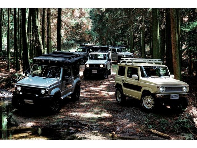 福岡ジムニー専門店／ＪＢ６４ジムニー、ＪＢ７４ジムニーシエラ、カスタム施工件数多数／カスタムのご相談はグーニーズワンにお任せ下さい