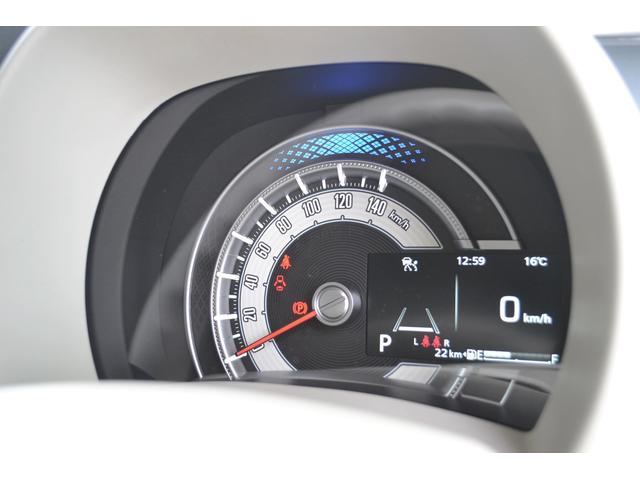 ワゴンＲスマイル ハイブリッドＸ　届出済未使用車　純正９インチナビ　全方位カメラ付き　両側電動スライドドア　スズキセーフティサポート　フロントフォグランプ　フルフラットシート　シートヒーター　スマートキー　プッシュスターター（9枚目）