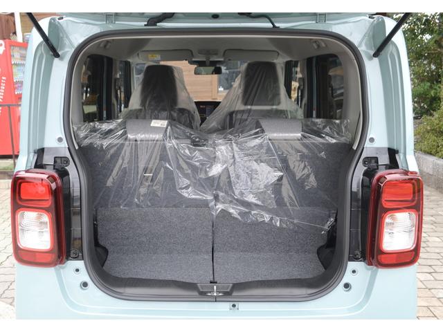 ワゴンＲスマイル ハイブリッドＸ　届出済未使用車　純正９インチナビ　全方位カメラ付き　両側電動スライドドア　スズキセーフティサポート　フロントフォグランプ　フルフラットシート　シートヒーター　スマートキー　プッシュスターター（16枚目）