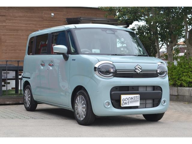 ワゴンＲスマイル ハイブリッドＸ　届出済未使用車　純正９インチナビ　全方位カメラ付き　両側電動スライドドア　スズキセーフティサポート　フロントフォグランプ　フルフラットシート　シートヒーター　スマートキー　プッシュスターター（22枚目）