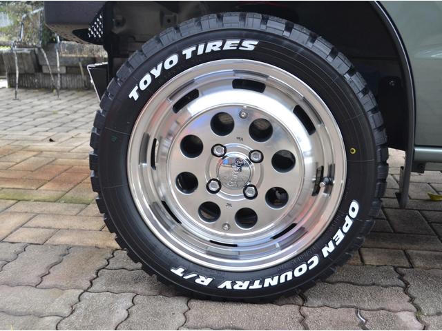 エブリイ ジョインターボ　ハイルーフ　１インチリフトアップ　オープンカントリーＲＴ　ガルシアシスコホイール　アウトクラスバンパー　オリジナルラプター塗装　届出済未使用車　新車保証付き　（アイビーグリーンメタリック）（19枚目）