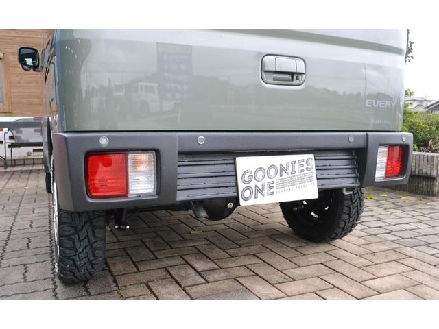 エブリイ ジョインターボ　ハイルーフ　１インチリフトアップ　オープンカントリーＲＴ　ガルシアシスコホイール　アウトクラスバンパー　オリジナルラプター塗装　届出済未使用車　新車保証付き　（アイビーグリーンメタリック）（29枚目）