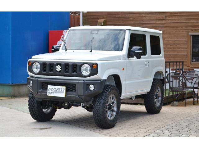 ジムニー ＸＣ　４ＷＤ　ＧＢ３インチリフトアップキット　純正アルミホイール　ジオランダーＭＴ　届出済未使用車　新車保証付き　（ピュアホワイトパール）（11枚目）