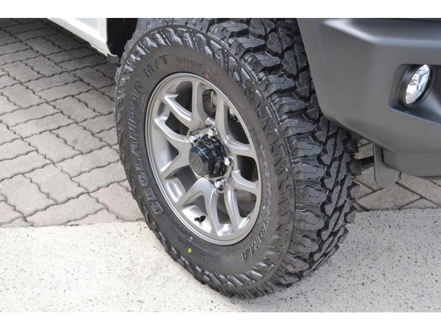ジムニー ＸＣ　４ＷＤ　ＧＢ３インチリフトアップキット　純正アルミホイール　ジオランダーＭＴ　届出済未使用車　新車保証付き　（ピュアホワイトパール）（22枚目）