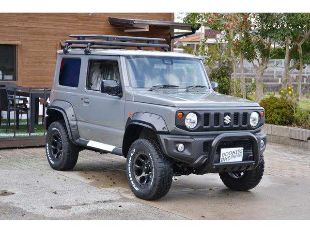 ジムニーシエラ ＪＣ　４ＷＤ　リフトアップ　フロントブルバー　ワイドオーバーフェンダー　ルーフバスケット　１６インチアルミホイール　（グレー）（3枚目）