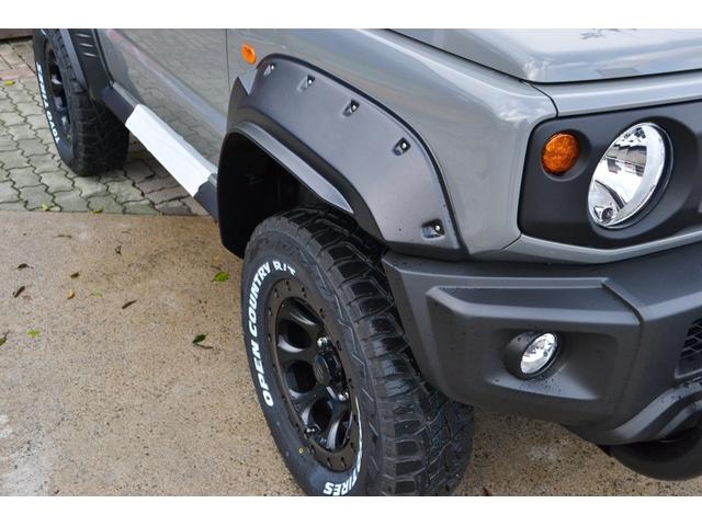 ジムニーシエラ ＪＣ　４ＷＤ　リフトアップ　フロントブルバー　ワイドオーバーフェンダー　ルーフバスケット　１６インチアルミホイール　（グレー）（5枚目）