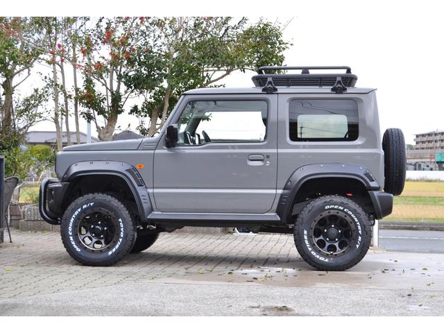 ジムニーシエラ ＪＣ　４ＷＤ　リフトアップ　フロントブルバー　ワイドオーバーフェンダー　ルーフバスケット　１６インチアルミホイール　（グレー）（7枚目）