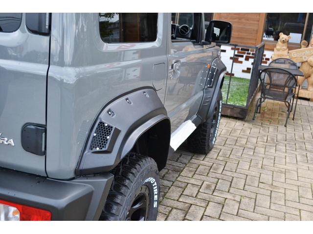 ジムニーシエラ ＪＣ　４ＷＤ　リフトアップ　フロントブルバー　ワイドオーバーフェンダー　ルーフバスケット　１６インチアルミホイール　（グレー）（11枚目）