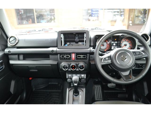 ジムニー ＸＣ　４ＷＤ　３インチリフトアップ　オープンカントリーＭＴタイヤ　　ホイールＸＪ０８　　ＧＢフェザーバンパー　ＧＢスペアタイヤカバー　（ミディアムグレー）（22枚目）