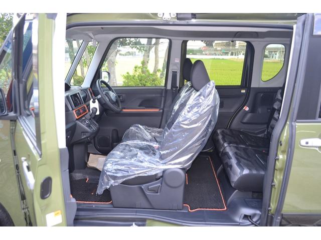 タント ファンクロス スマートアシスト 両側パワースライドドア ウェルカムオープン機能 格納式シートバックテーブル 電動パーキングブレーキ 届出済未使用車 新車保証付 (フォレストカーキメタリック)(13枚目)