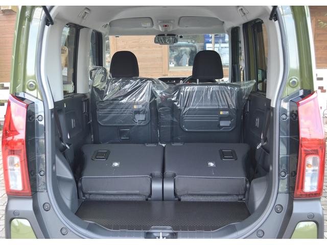 タント ファンクロス スマートアシスト 両側パワースライドドア ウェルカムオープン機能 格納式シートバックテーブル 電動パーキングブレーキ 届出済未使用車 新車保証付 (フォレストカーキメタリック)(14枚目)