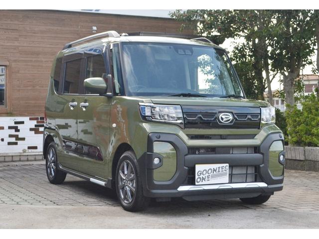 タント ファンクロス スマートアシスト 両側パワースライドドア ウェルカムオープン機能 格納式シートバックテーブル 電動パーキングブレーキ 届出済未使用車 新車保証付 (フォレストカーキメタリック)(21枚目)