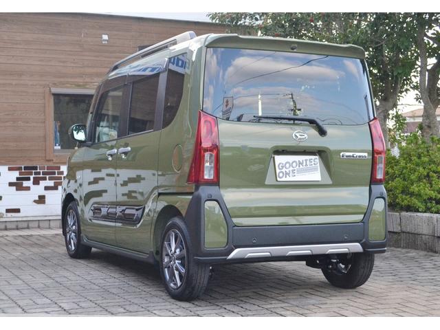 タント ファンクロス スマートアシスト 両側パワースライドドア ウェルカムオープン機能 格納式シートバックテーブル 電動パーキングブレーキ 届出済未使用車 新車保証付 (フォレストカーキメタリック)(25枚目)