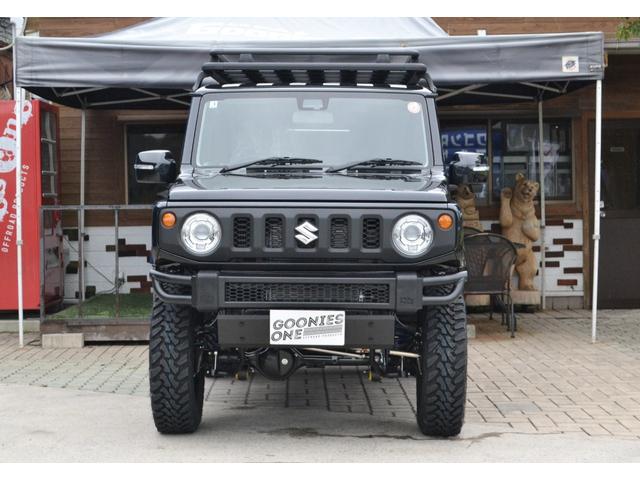 ジムニー ＸＣ　４ＷＤ　ＧＢ新車コンプリートカー　超軽量アルミバンパー　３インチリフトアップカスタム　ＴＯＹＯＭＴタイヤ　ＭＬＪホイール　ルーフキャリア　ワイドセンターリアラダー　新車保証付き（23枚目）