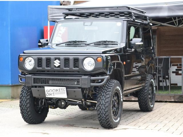 ジムニー ＸＣ　４ＷＤ　ＧＢ新車コンプリートカー　超軽量アルミバンパー　３インチリフトアップカスタム　ＴＯＹＯＭＴタイヤ　ＭＬＪホイール　ルーフキャリア　ワイドセンターリアラダー　新車保証付き（24枚目）