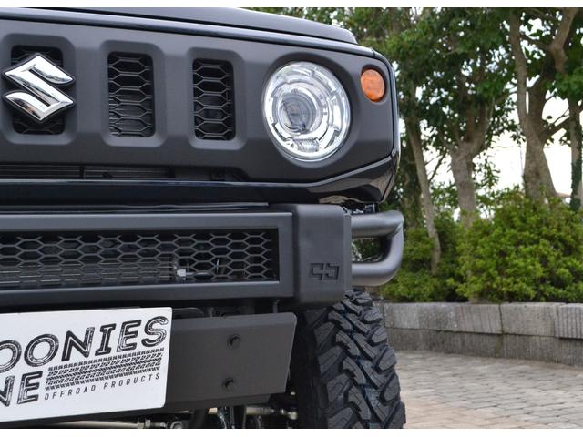 ジムニー ＸＣ　４ＷＤ　ＧＢ新車コンプリートカー　超軽量アルミバンパー　３インチリフトアップカスタム　ＴＯＹＯＭＴタイヤ　ＭＬＪホイール　ルーフキャリア　ワイドセンターリアラダー　新車保証付き（25枚目）