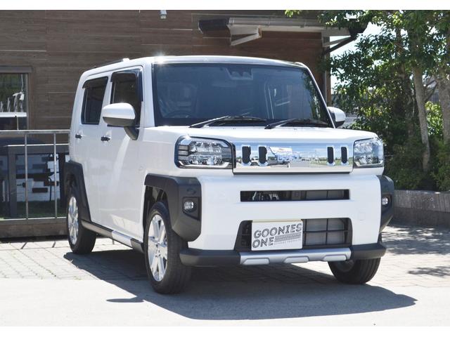 タフト Ｇターボ　ダーククロムベンチャー　届出済未使用車　サンルーフ　ＥＴＣ　バックカメラ　ルーフレール　アルミホイール　　フォグランプ　新車保証付き（10枚目）