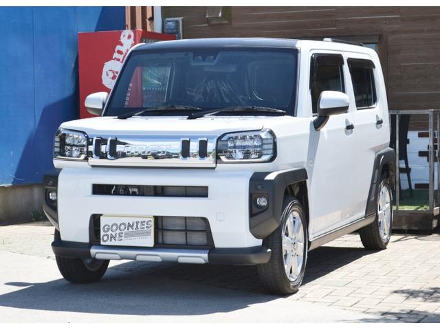 タフト Ｇターボ　ダーククロムベンチャー　届出済未使用車　サンルーフ　ＥＴＣ　バックカメラ　ルーフレール　アルミホイール　　フォグランプ　新車保証付き（11枚目）