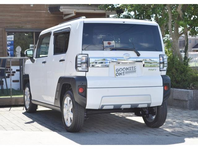 タフト Ｇターボ　ダーククロムベンチャー　届出済未使用車　サンルーフ　ＥＴＣ　バックカメラ　ルーフレール　アルミホイール　　フォグランプ　新車保証付き（14枚目）