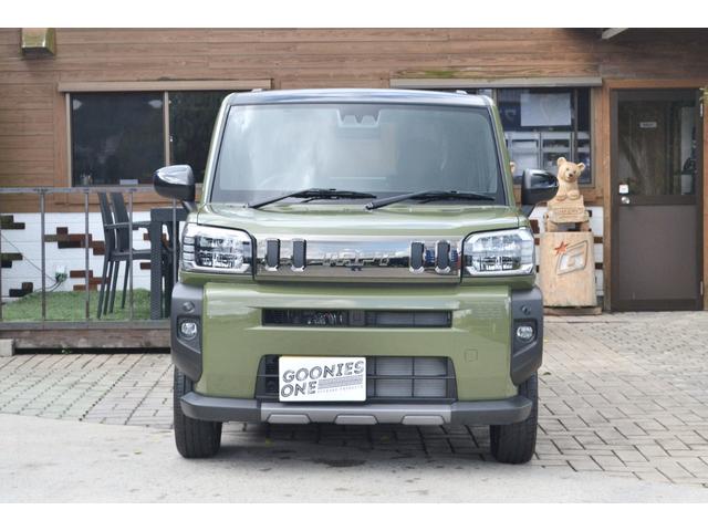 タフト Ｇターボ　ダーククロムベンチャー　届出済未使用車　新車保証付き　バックカメラ　ＥＴＣ　スマートキー　シートヒーター　ルーフレール　サンルーフ　アルミホイール　フォグランプ（6枚目）