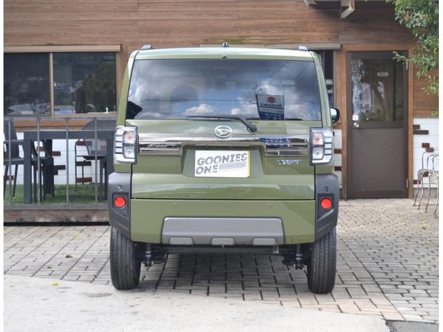 タフト Ｇターボ　ダーククロムベンチャー　届出済未使用車　新車保証付き　バックカメラ　ＥＴＣ　スマートキー　シートヒーター　ルーフレール　サンルーフ　アルミホイール　フォグランプ（7枚目）