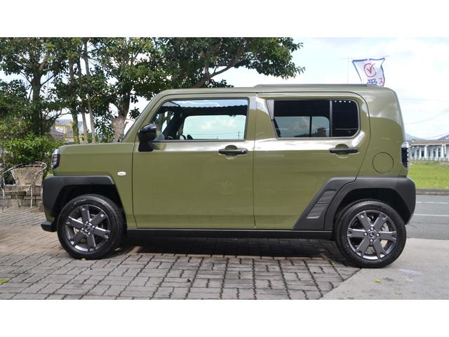 タフト Ｇターボ　ダーククロムベンチャー　届出済未使用車　新車保証付き　バックカメラ　ＥＴＣ　スマートキー　シートヒーター　ルーフレール　サンルーフ　アルミホイール　フォグランプ（8枚目）