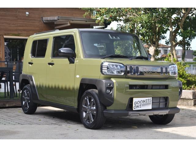 タフト Ｇターボ　ダーククロムベンチャー　届出済未使用車　新車保証付き　バックカメラ　ＥＴＣ　スマートキー　シートヒーター　ルーフレール　サンルーフ　アルミホイール　フォグランプ（11枚目）