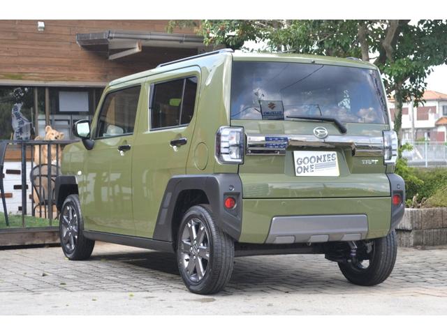 タフト Ｇターボ　ダーククロムベンチャー　届出済未使用車　新車保証付き　バックカメラ　ＥＴＣ　スマートキー　シートヒーター　ルーフレール　サンルーフ　アルミホイール　フォグランプ（14枚目）