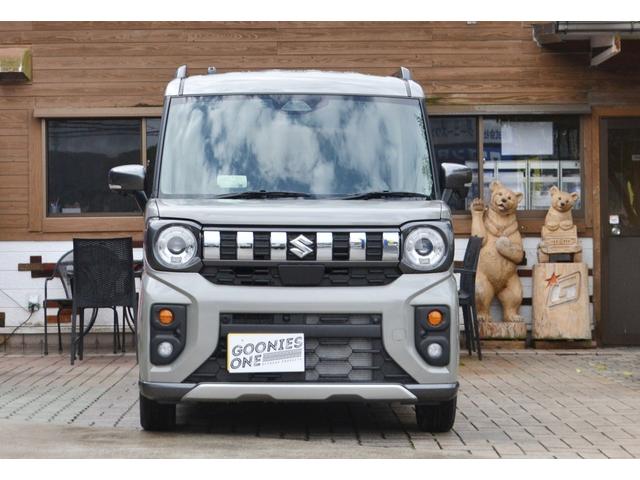 スペーシアギア ハイブリッドＸＺ　全方位モニタ付きナビ　９インチナビ　デュアルセンサーブレーキサポート・スライドドアクローザー・アダクティブクルーズコントロール・スズキセーフティサポート（4枚目）