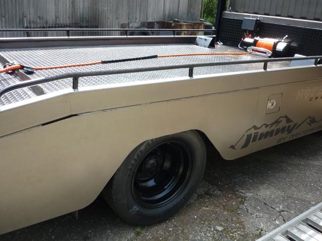 キャンター ロング全低床ＳＡ　４ナンバー積載車　３Ｌターボ　オートマ（13枚目）