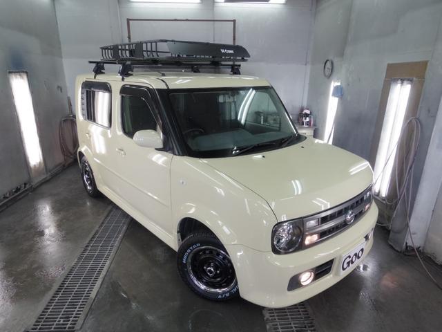 キューブキュービック 日産 １４ｒｓ ルーフキャリア キャンプ 車中泊の中古車詳細 中古車検索ならkurutown クルタウン