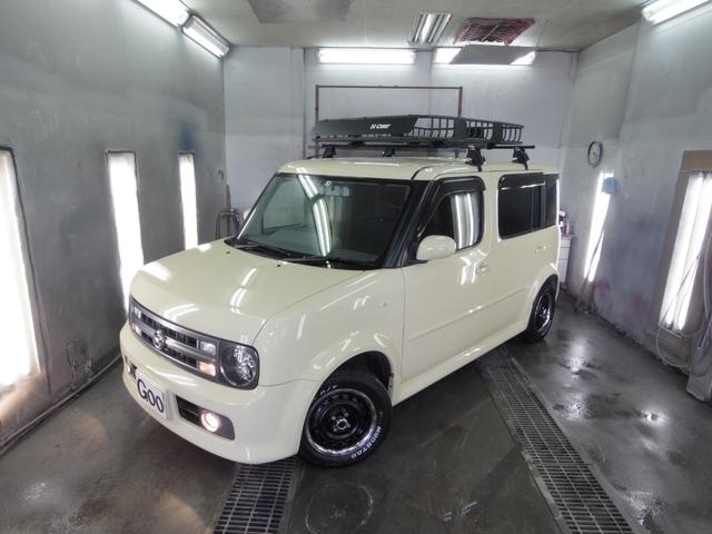キューブキュービック 日産 １４ｒｓ ルーフキャリア キャンプ 車中泊の中古車詳細 中古車検索ならkurutown クルタウン
