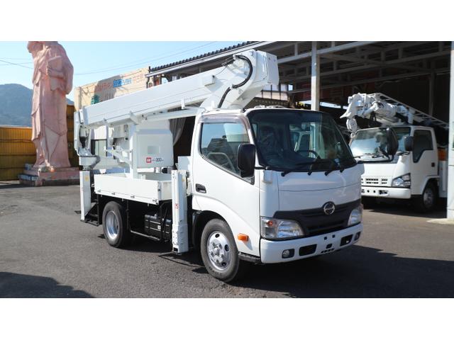 デュトロ 　アイチ高所作業車　ＳＢ１２Ａ　ＦＲＰ２００ＫＧバケット　最大積載量１５０ＫＧ　ターボ　作業床高１２Ｍ（2枚目）