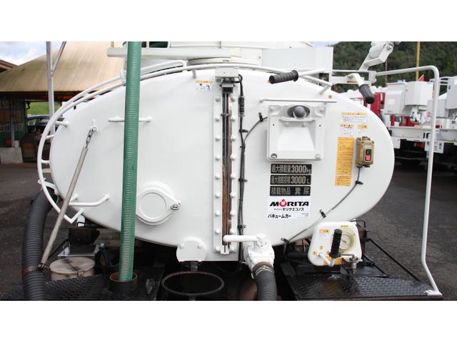 キャンター 　モリタエコノス　糞尿車　衛生車　バキュームカー　３ｔ　標準幅　ホース　電動ホースリール　脱臭機　バックモニター　ドラレコ（5枚目）