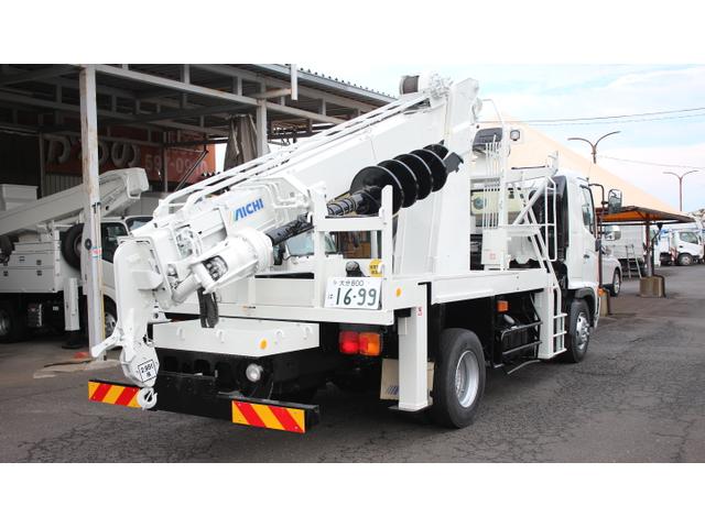 ヒノレンジャー 　アイチ　穴掘建駐車　Ｄ７０Ａ　大型　最大積載量１５５０ＫＧ　ＪＯ７Ｅ　ターボ　Ｆ６速　モーメントリミッター無し　上物同年（3枚目）