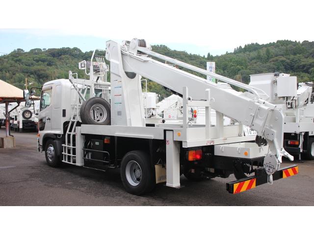 ヒノレンジャー 　アイチ　穴掘建駐車　Ｄ７０Ａ　大型　最大積載量１５５０ＫＧ　ＪＯ７Ｅ　ターボ　Ｆ６速　モーメントリミッター無し　上物同年（4枚目）