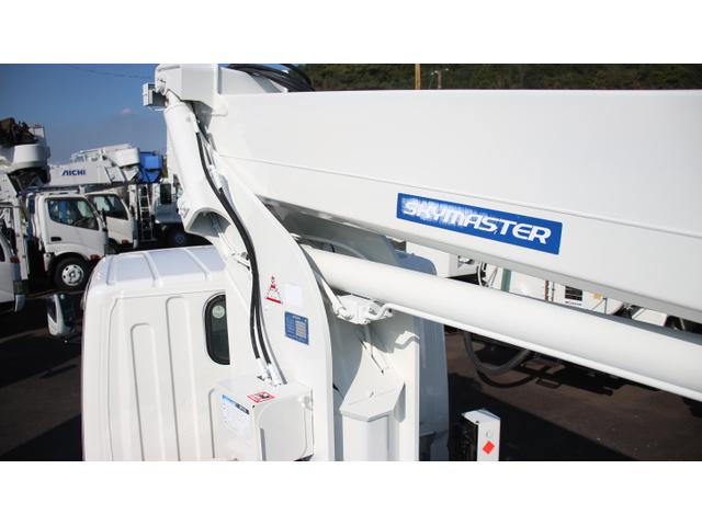 キャンター 　アイチ高所作業車　ＳＢ１２Ａ　作業床高１２Ｍ　鉄２００ＫＧバケット　ブーム自動格納　第３第２アルミブーム（12枚目）