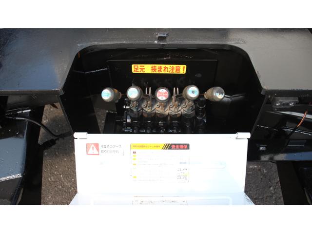 エルフトラック アイチ穴掘建駐車 D50A ターボ F6速 バックモニター オーガ350mm(5枚目)